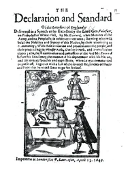 The Declaration and Standard of the Levellers, April 23 1649